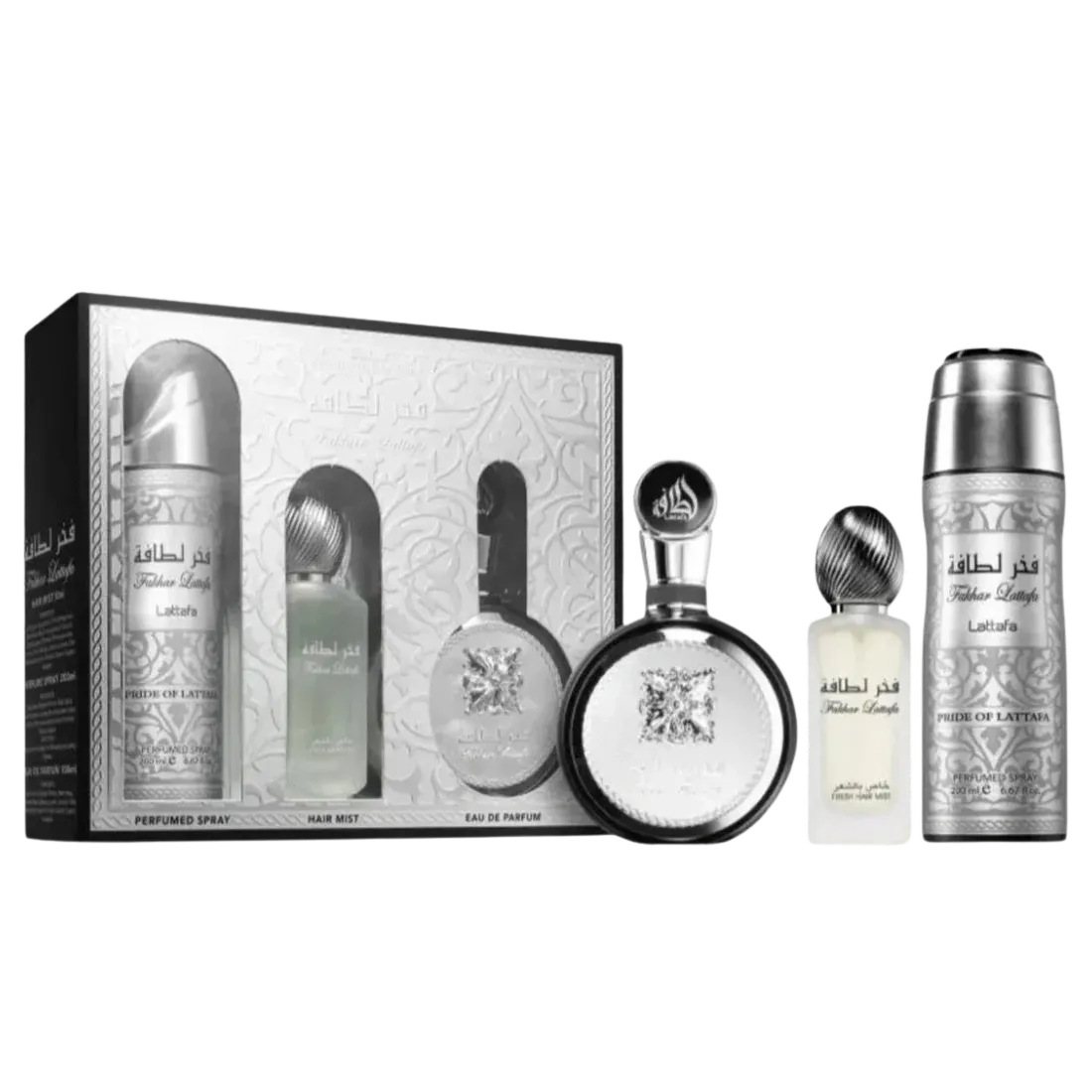 Lattafa Fakhar Women 3-Piece Gift Set